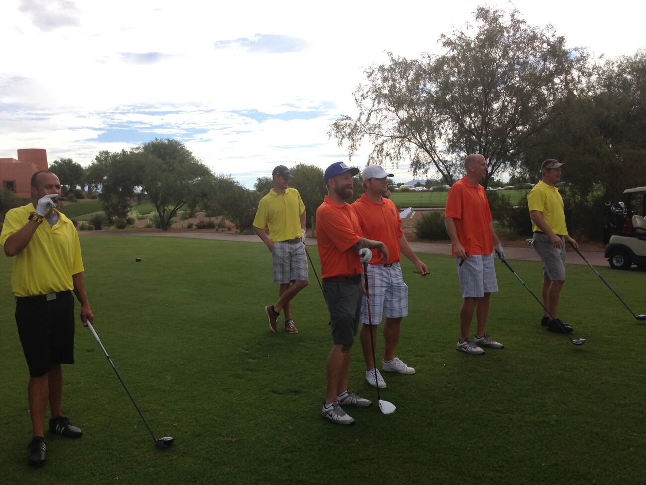 2013 — day one on the course