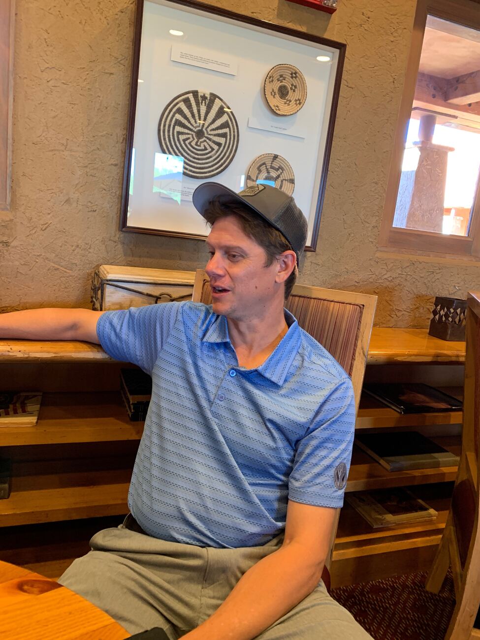 Jim, Sunday morning, 2019