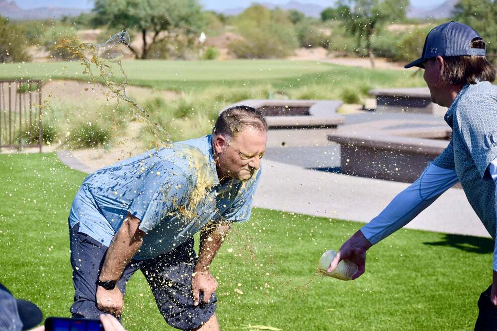The splash