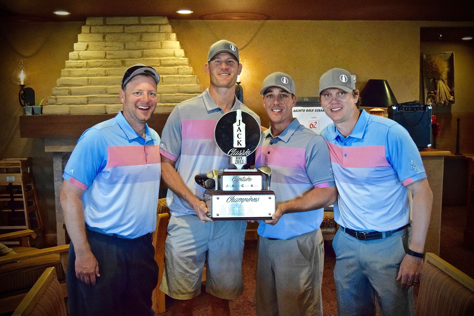 The JACK Classic Cup — Captains Jim, Adam, Chris, Kory