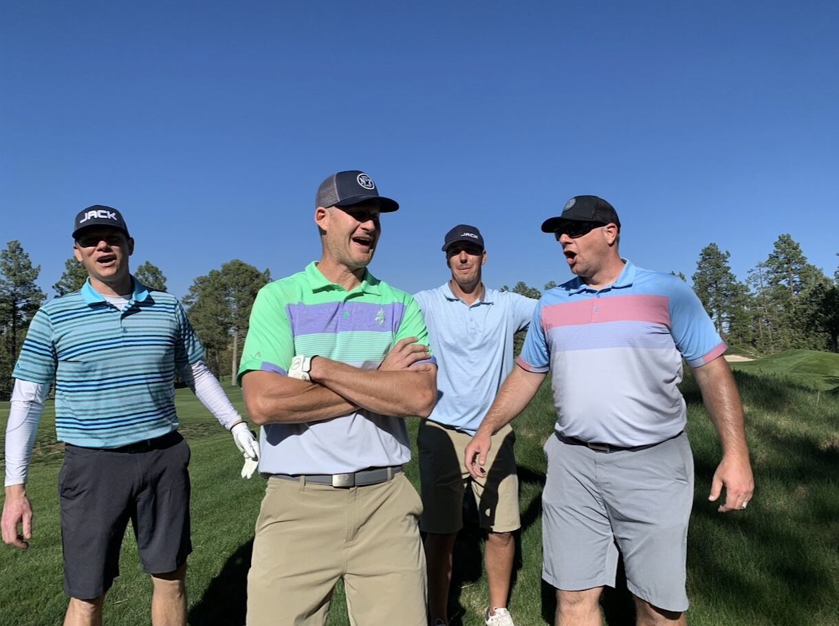 The four founders — Jim, Adam, Chris, Kory