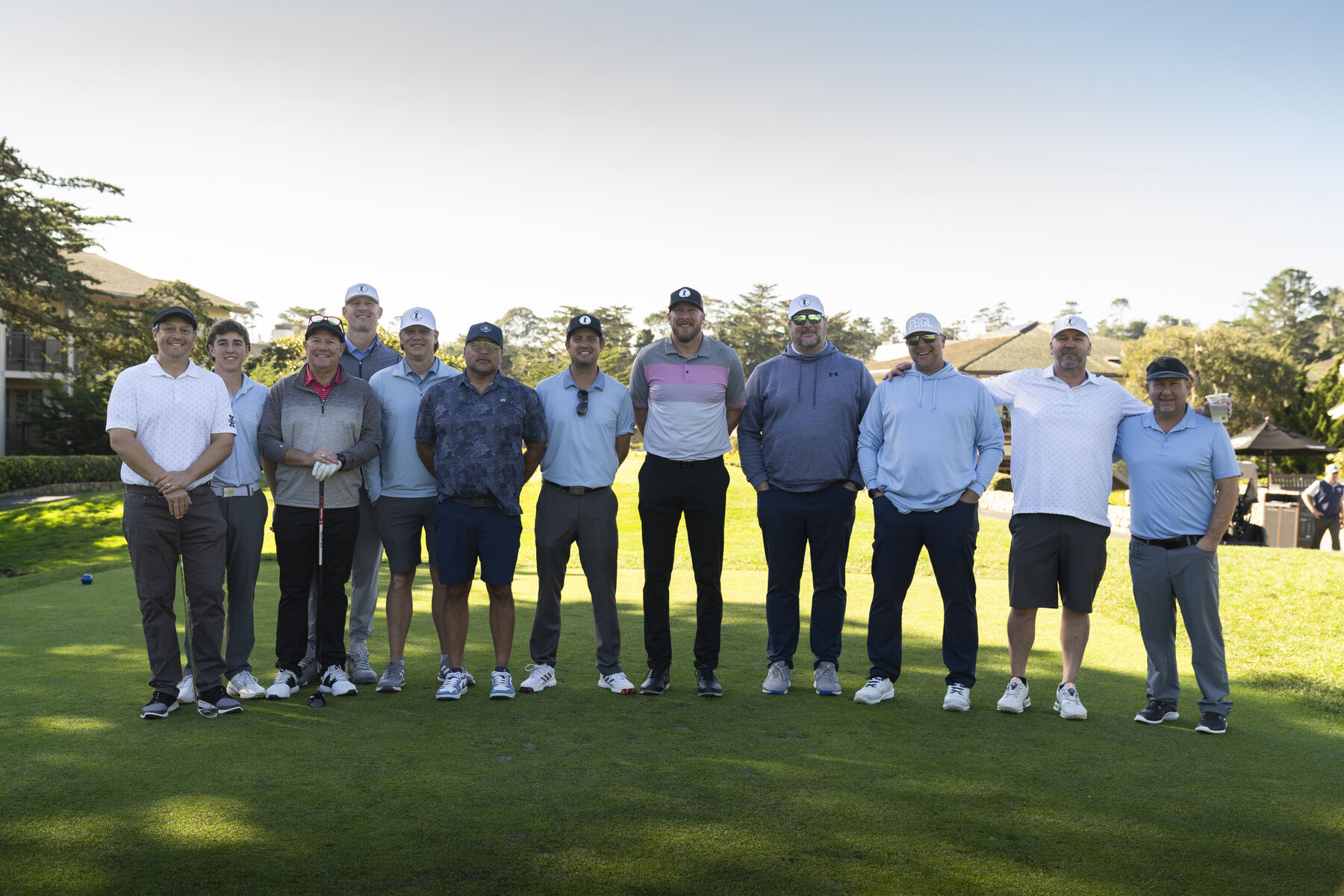 The twelve at Pebble Beach, January 2025